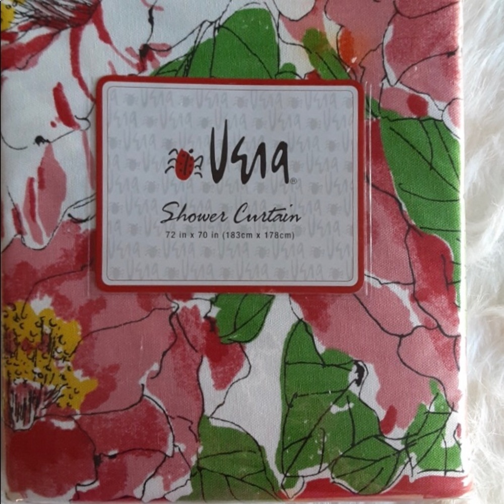 New Vera Neumann Camellia Flowers Shower Curtain